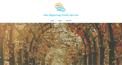 Desktop Screenshot of newbeginningsfamilyservices.org